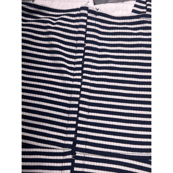 Forever 21 navy and white coastal striped mini dress size small NWT - Picture 6 of 8